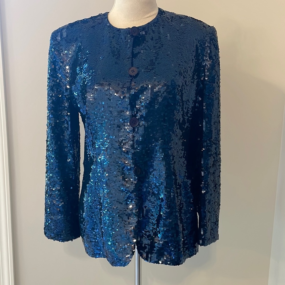 Jones New York sequence blazer in Navy